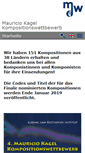 Mobile Screenshot of mauricio-kagel-kompositionswettbewerb.com
